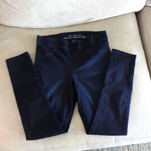 Gloria Vanderbilt leggings, dark blue, size 8